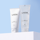 Lagom Moisture Cleansing Duo: Micro Foam Cleanser 150 mL + Gel-to-Water Cleanser 220 mL