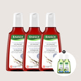 RAUSCH Willow Bark Scalp Anti-Aging Shampoo 200ml 3pc Set
