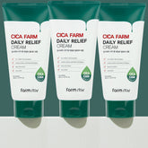 Farmstay Cica Farm Daily Relief Cream 300ml (3 Pack)