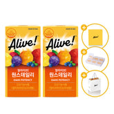 Alive Natural Life Alive Once Daily All-in-One Multi-Vitamin Gift Set 30 tablets x 2 (2-Month Supply)