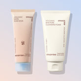 Innisfree Volcanic Pore 2-Piece Set (Volcanic Pore Dual Mask 110g + Volcanic BHA Pore Foam Cleanser 150g)