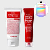 Medipeel Red Lacto Collagen Foam Cleanser 2.0 120ml + Collagen Wrapping Mask 70ml - 2-Piece Set (Hologram Gift Bag Included)