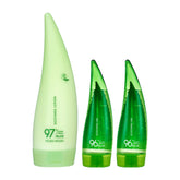 Holika Holika Aloe Natural Formula 97% Soothing Lotion 240ml + Soothing Gel 55ml x2 Set