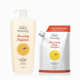 Leivy Royal Jelly (Green Apple) Body Wash 1150ml + Refill 900ml Set