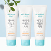 Goongbe Baby Mild Toothpaste (Peach) 80g (3 Pack)