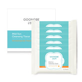 Goongbe Mild Sun Cleansing Wipes 10 Sheets x 6 Pack Set