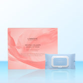 Labiotte Prestige Collagen Elasticity Care Double-Fit Mask, 50 Sheets (+ HyalBiome Cleansing Tissues)