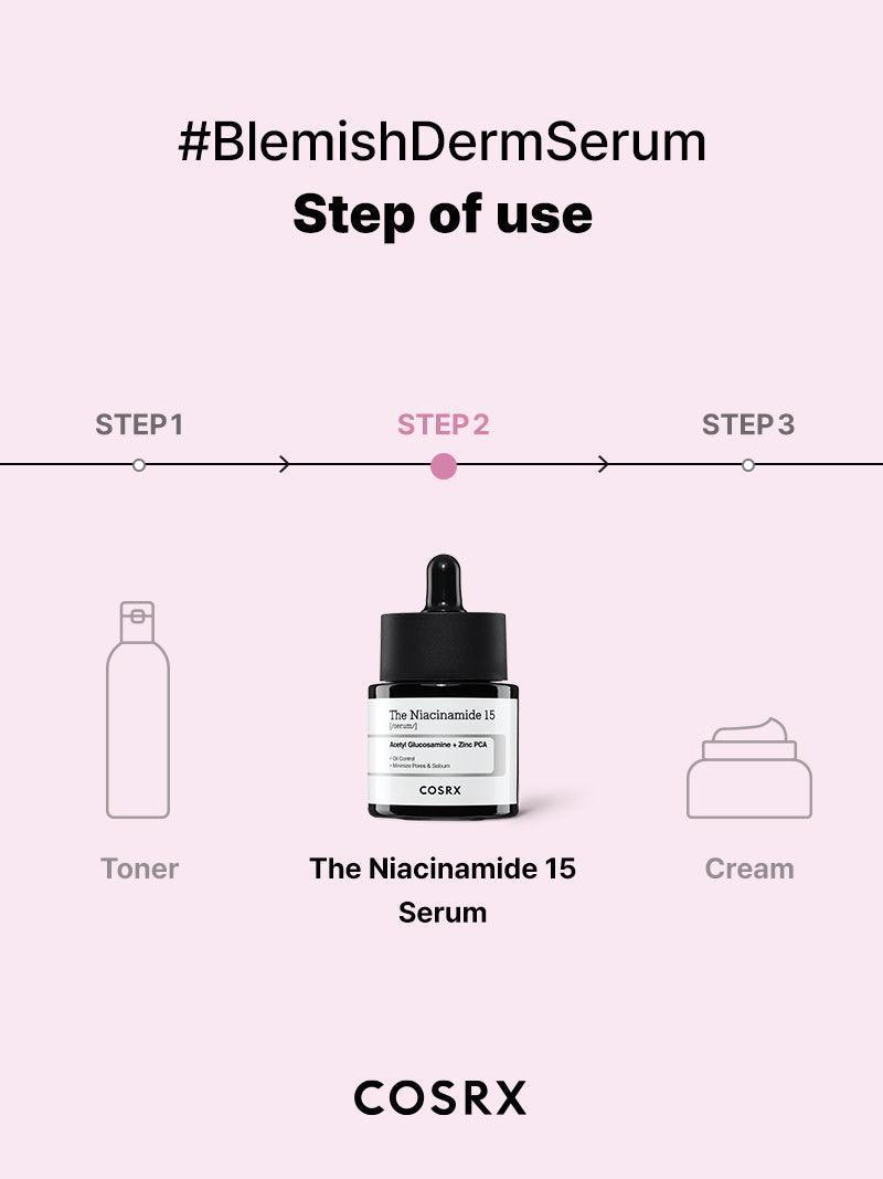 Soonsu Beauty The Niacinamide 15 Serum side view Soonsu Beauty The Niacinamide 15 Serum side view