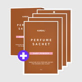 Kundal Signature Rich Perfume Wardrobe Hanger Air Freshener 20g (4 Pack) - Baby Powder