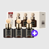 Kundal Perfume Car Air Freshener 75ml 3-Unit Set 1+1 (Total 6) - Black Cherry