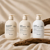 Byour Amberwood Beer Yeast Scalp Care Shampoo + Treatment + Body Wash 500ml Set