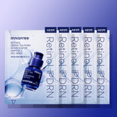 innisfree Retinol Green Tea PDRN Skin Booster Ampoule Gel Mask 25ml (5 sheets)