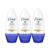 Dove Deodorant Roll-On Original 40ml (3 Pack)