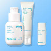 innisfree Retinol Cica Scar Ampoule 50ml + Retinol Cica Barrier Cream 50ml 2-Piece Set