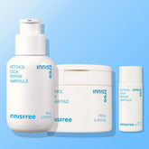 Innisfree Retinol Cica Repair Pad 60 Sheets + Retinol Cica Ampoule 80ml Extra Large 2-Piece Set