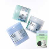 Dermatory Toner Pad Set 3 Types (Black / Cica PDRN / Moisture) + 30-sheet Refill