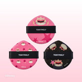 TONYMOLY Skin Tone Fixing Cover Cushion Puff (3 pack)