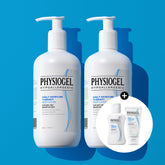 Physiogel DMT Daily Moisture Therapy Body Lotion 400ml x2 + Cleansing Gel 30ml