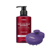 Kundal Caffeine Hair Loss Shampoo 500ml + Shampoo Brush