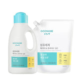 Goongbe Fabric Detergent Baby & Sensitive Bottle 1500ml + Refill 1500ml