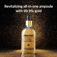 Soonsu Beauty Luxury 24K Gold Ampoule side view Soonsu Beauty Luxury 24K Gold Ampoule side view