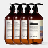 Nard Perfumed Repairing Treatment 1L (3 Pack) + Perfumed Shampoo 1L (1 Pack) Scented Set