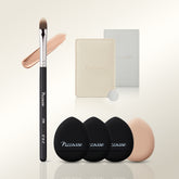Picasso 258 Concealer + Micro Puff 4-Piece Set (Free Mixing Palette & Warm Gray Mirror)