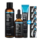 Wellage Hyper Peptide Skin Booster Toner 200ml + Botulidle Ampoule 50ml + Bandage Cream 50ml