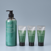 HairPlus Offresh Deep Herbal Scalp Hair Pack 500ml + Hair Loss Shampoo 50ml (3 Pack)