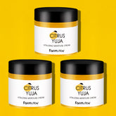 Farmstay Citrus Yuzu Vitalizing Moisture Cream 80ml (3 Pack)