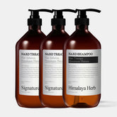 Nard Large-Size Protein Treatment 1L (2 Pack) + Signature Shampoo 1L (1 Pack) Set