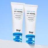 SNP PDRN Ectoin UV Aging Recovery Sun Serum 50ml (2 Pack)