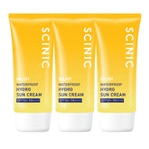 Scinic Enjoy Waterproof Organic Sunscreen 80ml - Face & Body (3 Pack)