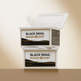 Rire Black Snail Mask - 30-Day Vegan Sheet (30 Sheets)