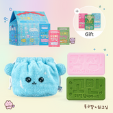 Donggubat Gosimi's Happy Ending Haircare Gift Set (Grapefruit Shampoo Bar for Normal-Dry + Treatment Bar + Pouch)