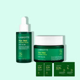 Labiotte Tea Tree Calming Exfoliating Truffle Care Serum & Cream Set + Tea Tree Serum 4ml + Cream 4ml