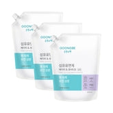 Goongbe Fabric Softener Baby & Sensitive Refill 1500ml (3 Pack)