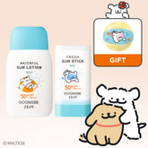 Goongbe Waterful Sun Lotion Mild 80g + Moltiz Fresh Sun Stick Mild 23g