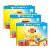 Lipton Zero Sugar Peach Iced Tea Mix 5g x 60 Sachets (3 Pack)