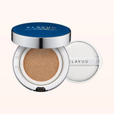 KLAVUU Marine Collagen Aqua Cushion 12g - Cooling Hydration & Radiance (Full + Refill)