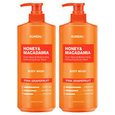 Kundal Pure Body Wash 2 Pack Pink Grapefruit 2 x 1058ml