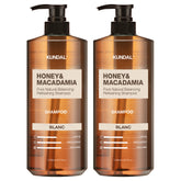 Kundal Honey & Macadamia Nature Shampoo 1058ml (2 Pack, Blanc)
