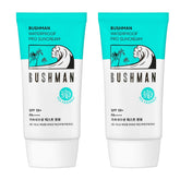 Bushman Waterproof Pro Sun Cream SPF50+ PA++++ 50ml (2pcs)