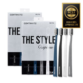 Clio Dentimate The Style Graphene Elastic Ultra-Fine Bristle Toothbrush, 4-Pack