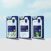Mediheal Derma Plus Moisture Mask - 3-Type Set, 30 Sheets (Aloe + Houttuynia + Hyaluronic)