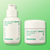 Innisfree Green Tea Seed Hyaluronic Acid Moisture Serum 80ml + Green Tea Seed Hyaluronic Acid Moisture Cream 50ml