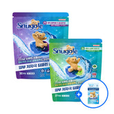 Snuggle Blue Sparkle Plus Ultra-Concentrated Gentle Deep Clean Capsule Detergent 57 capsules (30 + 27) + Dry Sheet Sample Kit