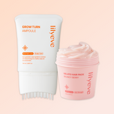 Lilyeve Grow Turn Ampoule 1pc + Repair Turn Gelato Hair Pack 1pc Set