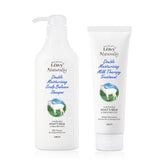 Leivy Goat Milk Scalp Balancing Shampoo 470ml + Milk Therapy Treatment 220ml 2-Piece Set
