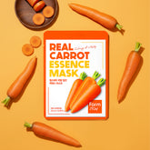 Farmstay Real Carrot Essence Mask 23ml 10 Sheets